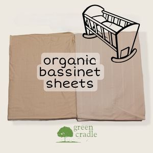 Organic bassinet sheets